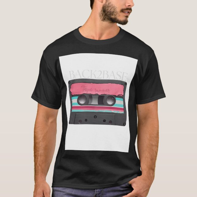 Retro streetwear Unisex T-shirt Neon 80s (Frente)