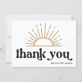 Retro Sunshine Obrigado