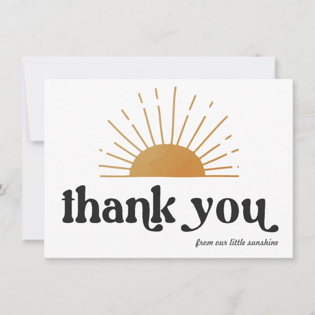 Retro Sunshine Obrigado (Frente)