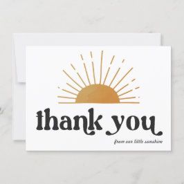 Retro Sunshine Obrigado