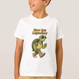 Retro Turtle Legendary Pace Kids T-Shirt