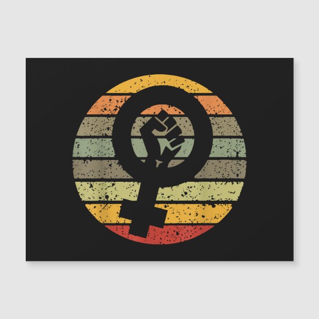 Retro Vintage, 70s 80s 90s Feminista (Frente)