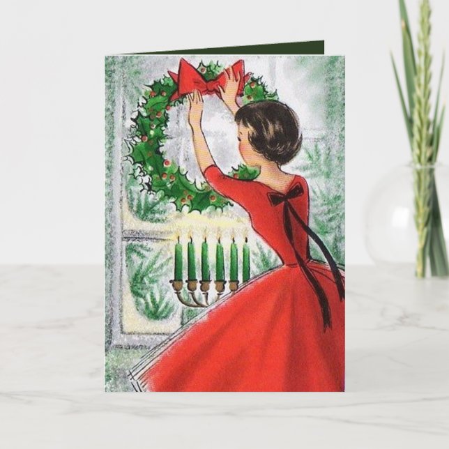 retro Vintage - adicionar cartão de texto (Frente)