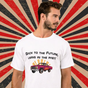 Retrô 'Voltar ao Futuro' Citação T-Shirt