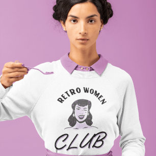 RETRO WOMAN CLUB T SHIRTS CAMISETAS