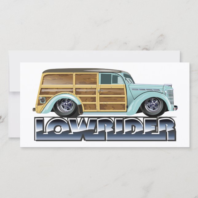 Retro Woody Lowrider (Frente)