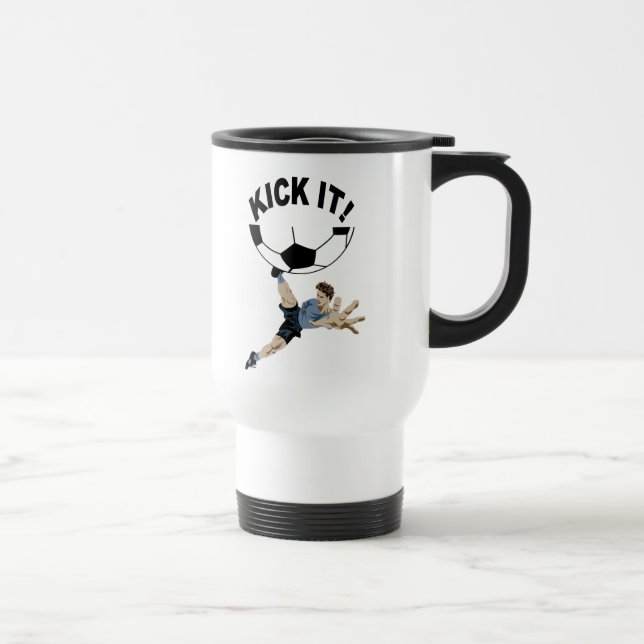 Retroceda-o! caneca de viagem (Direita)