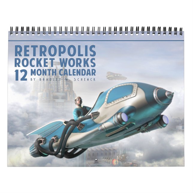 Retropolis Rocket trabalha o calendário (Capa)