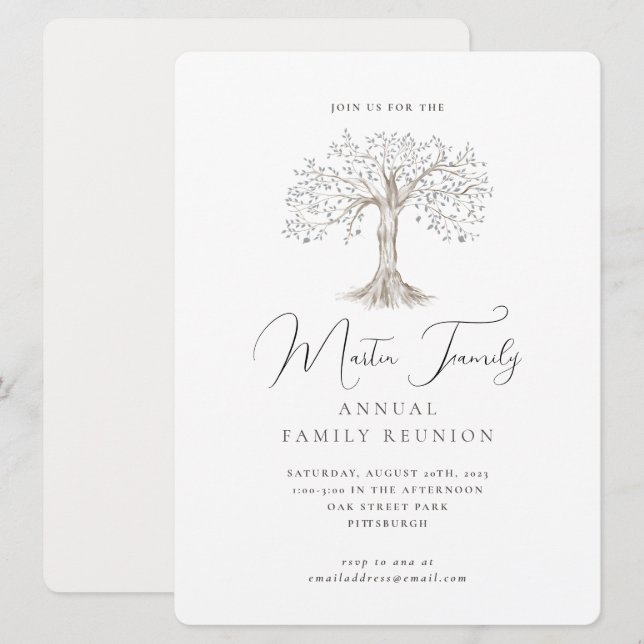 Reunião Clássica da Família (Frente/Verso)