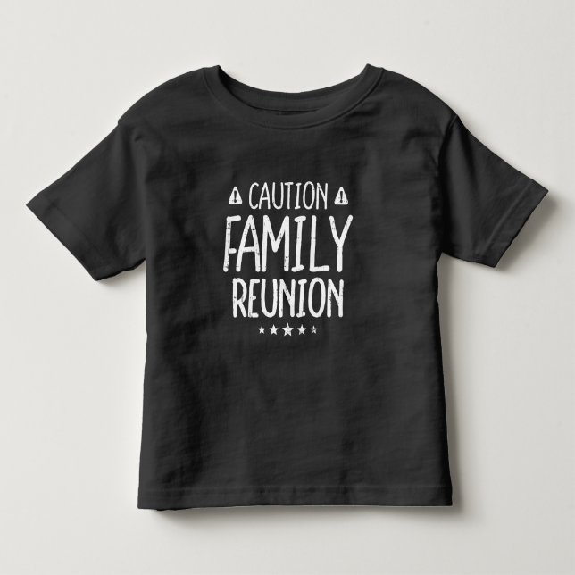 Reunião Familiar de Cuidado Camiseta Divertida de  (Frente)