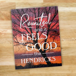 Reunido e com Quebra-cabeça de citação tão bom