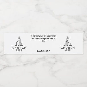 Revelação 21:6 Rótulo de Água