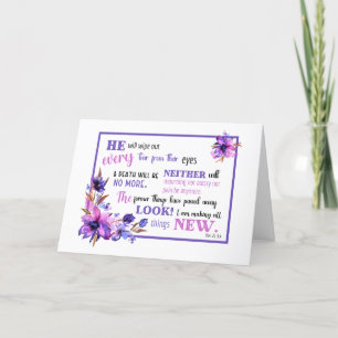 Revelação do Cartão de condolências JW 21:3,4