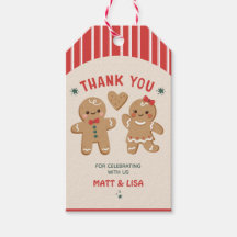 Revelação do gênero Gingerpão Obrigado Etiquetas F