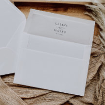 Revestimento de Envelope Minimalista, Revestimento