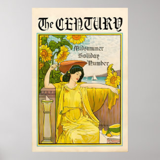 Revista Century Férias de Verão de 1895 POSTER