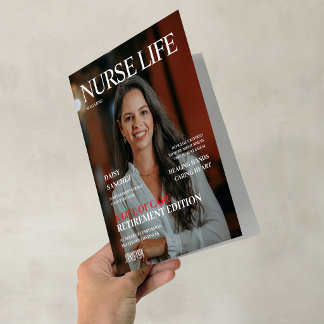 Revista de Anúncio de Aposentadoria de Enfermeira