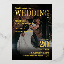 Revista Editorial de Fotos Escuras Casamento Elega