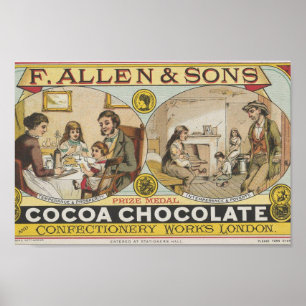 revista londrina de 1880 e Poster