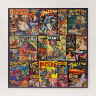 REVISTAS VINTAGE DA ERA DE OURO QUEBRA-CABEÇA