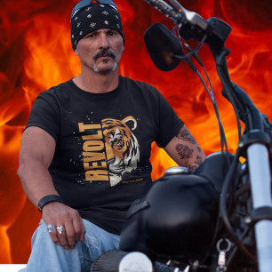 Revolta Camiseta Mundo Moderno Monte o Tigre Tradi