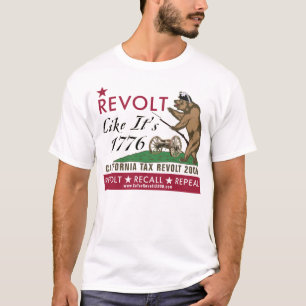 Revolta como 1776 - t-shirt de Benedict Arnold do