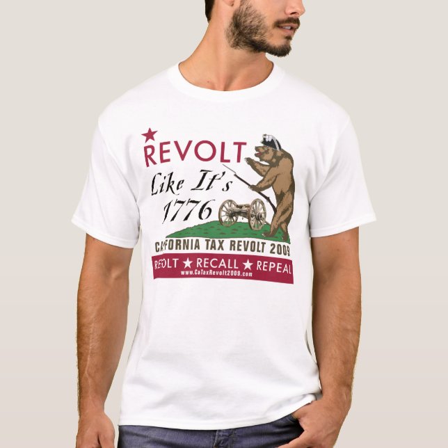 Revolta como 1776 - t-shirt de Benedict Arnold do (Frente)