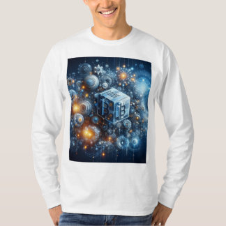 Revolução da corrente de bloqueio IA x da Camisa T