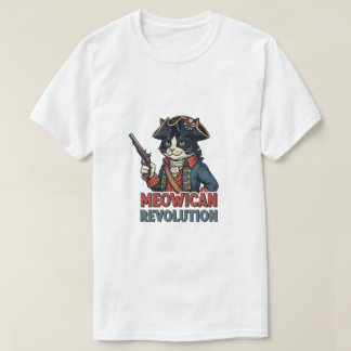Revolução Meowicana - Camisa Gato Patriótica