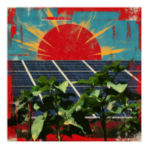 Revolução Sunshine - Poster Solarpunk
