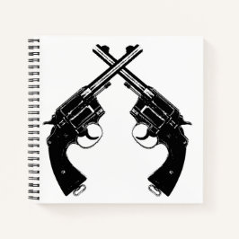 Revólveres Antigos Cruzados // Armas de Vintagem a