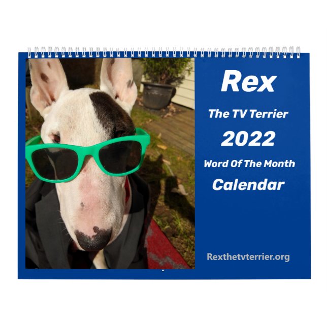 Rex A palavra Terrier da TV do calendário do mês d (Capa)
