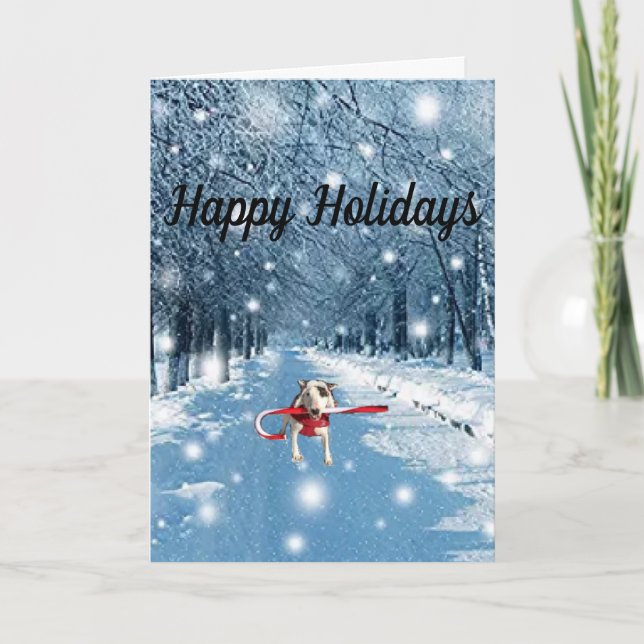 Rex: Cartão de Saudação de Feliz Feriado da TV Ter (Frente)