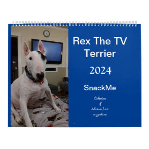 Rex O Calendário SnackMe Da TV Terrier 2024