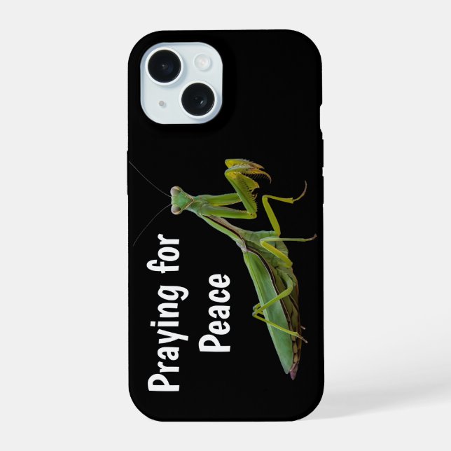 Rezando a Capa de telefone Mantis (Verso)