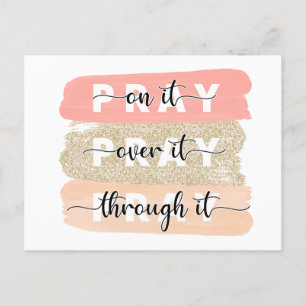 Rezar Por Um Cartão Religioso