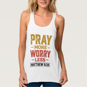 Reze Mais Preocupe Menos Camisa Matthew 6_34 Desig