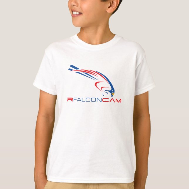 Rfalconcam caçoa o t-shirt (Frente)