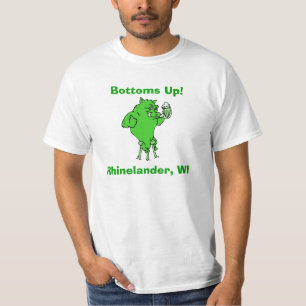 ~ RHINELANDER WISCONSIN DAS CAMISAS DO ~ DO DESIGN