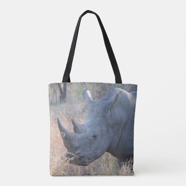 Rhino Tote Bag (Verso)