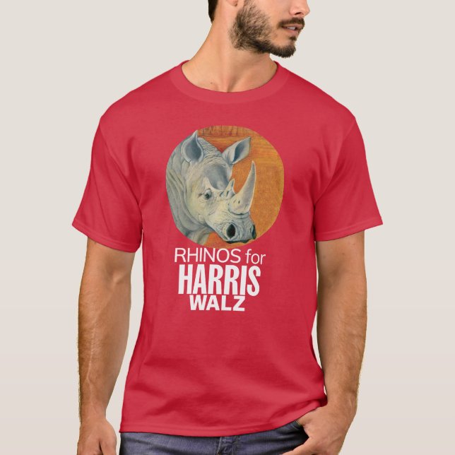 RHINOS para t-shirt HARRIS/WALZ (Frente)