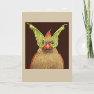 Rhoda, o cartão cardeal mascarado