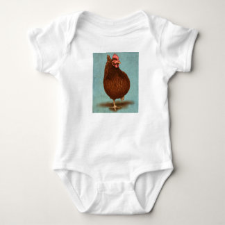 Rhode - camisas vermelhas da galinha da ilha para