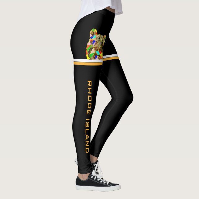 Rhode Island Providence Bear Leggings (Direita)