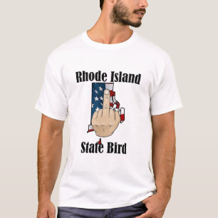 Rhode Island state bird t-shirt do meio dedo