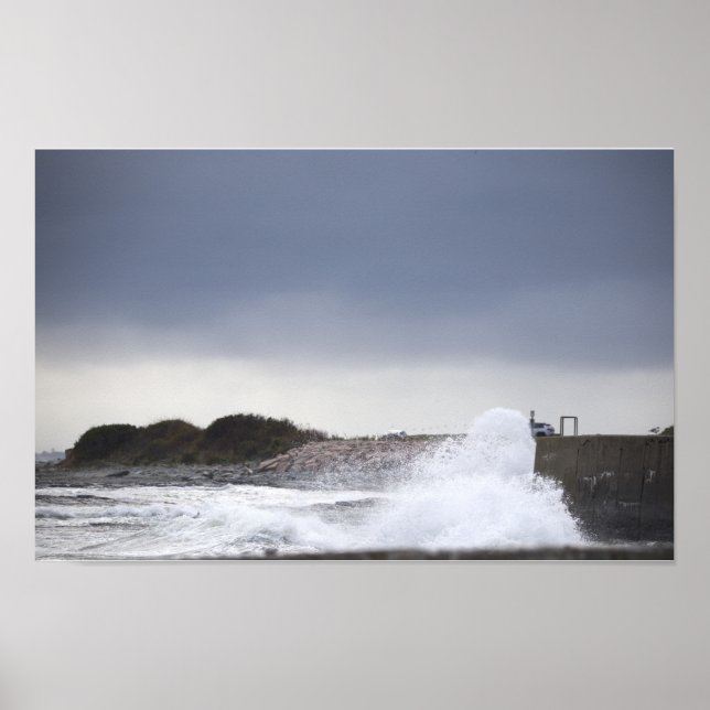 Rhode Island Waterscape Poster (Frente)