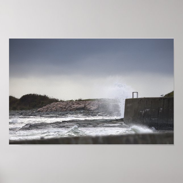 Rhode Island Waterscape Poster (Frente)