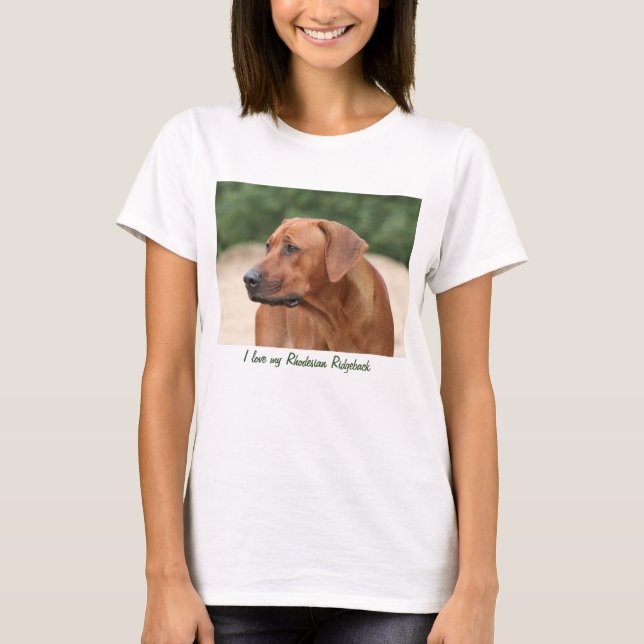 Rhodesian Ridgeback T-shirt (Frente)