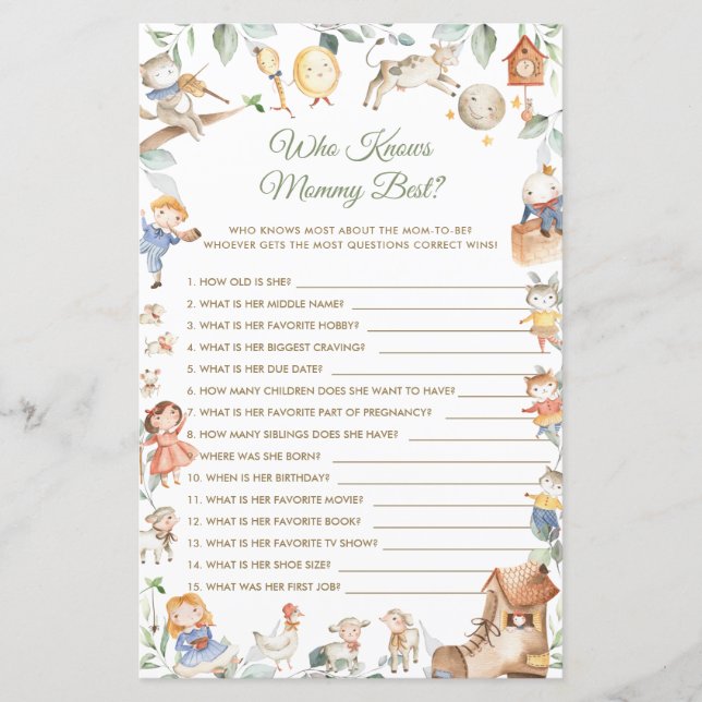 Rhyme Enfermeiro Que Conhece O Melhor Jogo De Chá  (Frente)