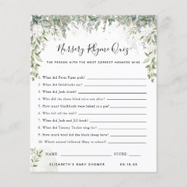 Rhyme Quiz | Jogo Chá de fraldas